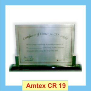 silver Metal Shield Certificate