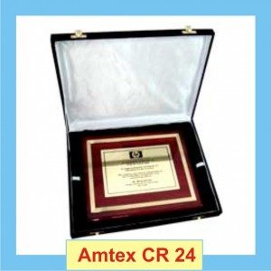 Brass Shield Certificate with case